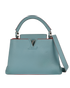 Capucines BB, &pound;2,400, Handbags, Light Blue, Leather, Front view